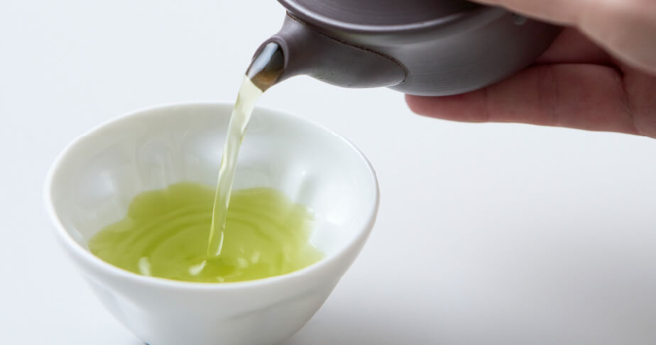 画像：日本茶の淹れ方